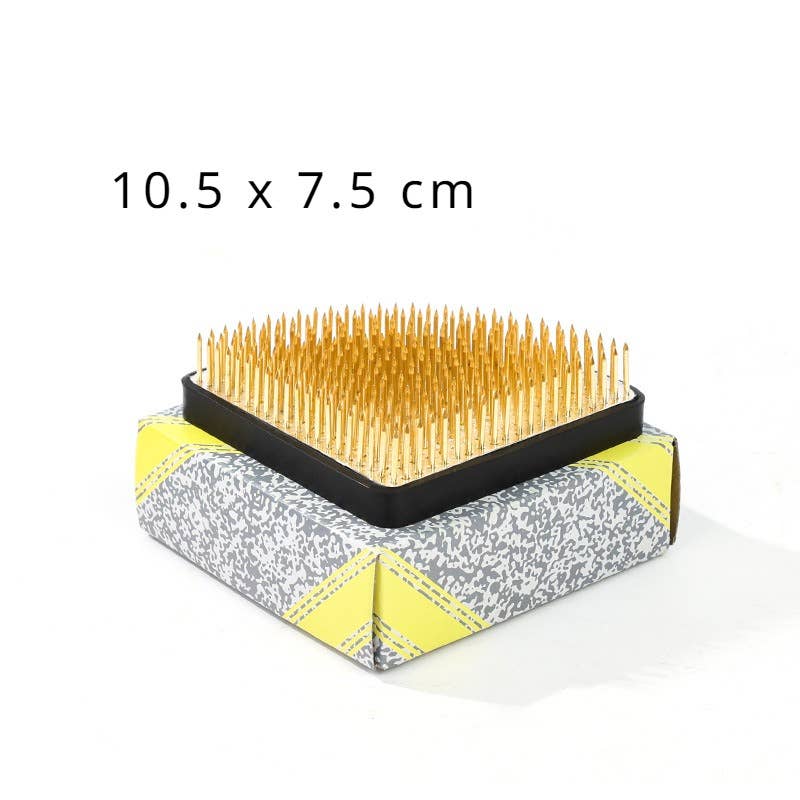 Gohobi （We cover U.S. import duties） - Wholesale Decorative Tabletop Object - Gohobi Ikebana Kenzan Stainless Steel Flower Stand13