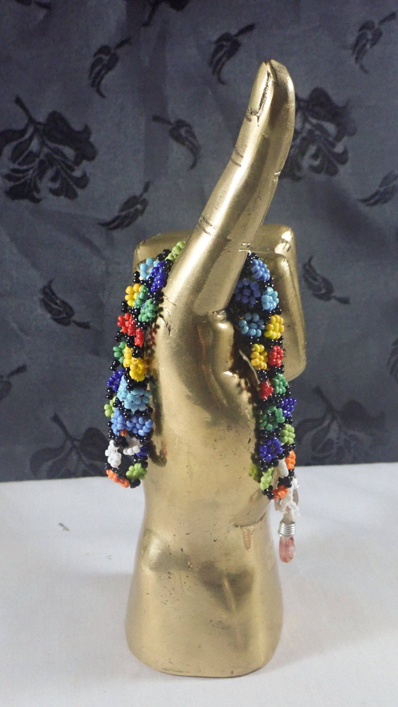 Ubud Glass - Venta al por mayor Artículo decorativo de mesa - Mano decorativa de latón "Hang Loose"8