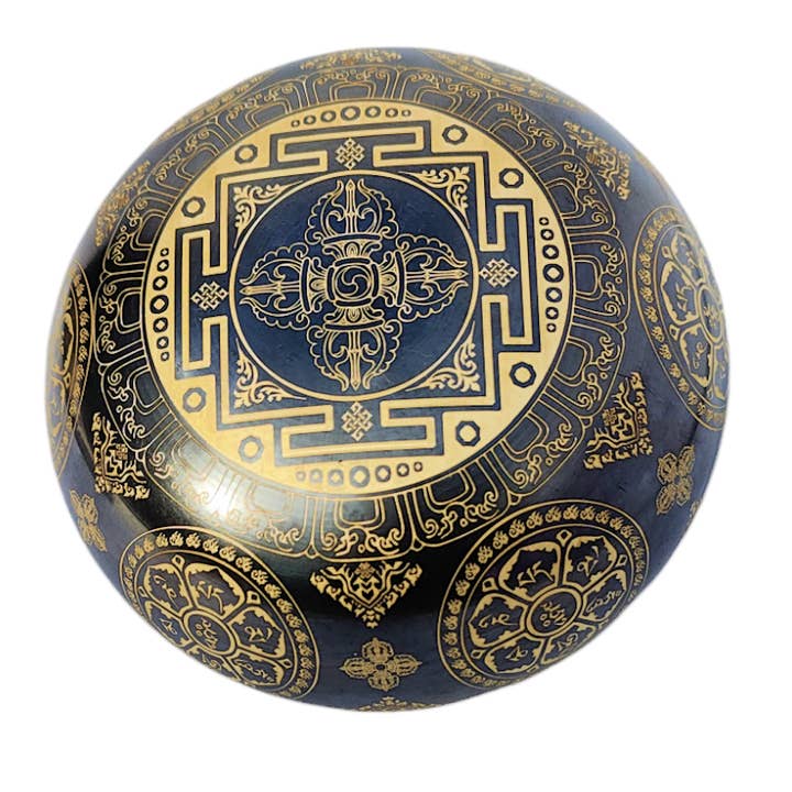 Buddha singing bowl 5" SBR-6014 for wholesale by Dorjebajra Tibet Shop
