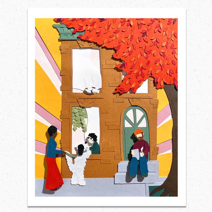 Fine Art Print: Pink Sunrise for wholesale by Paper for the People