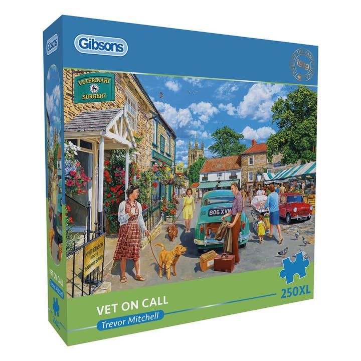 Vet on Call 250 Extra Large Piece Jigsaw Puzzle for wholesale by Gibsons Games Ltd