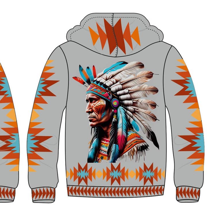 SJAC-CHF.2 - Adult Hoodie Jacket With Zipper for wholesale by Nativo