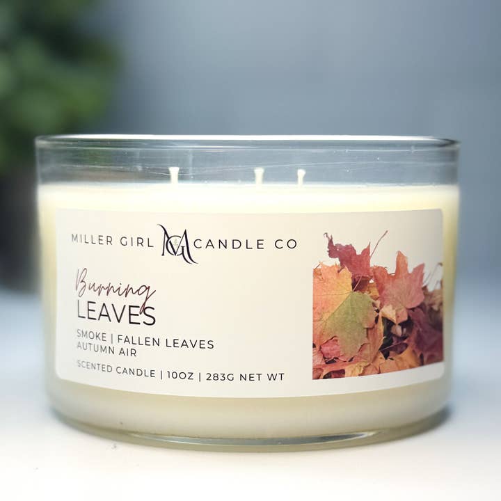 Burning Leaves | Wax Melts for wholesale by Miller Girl Candle Co