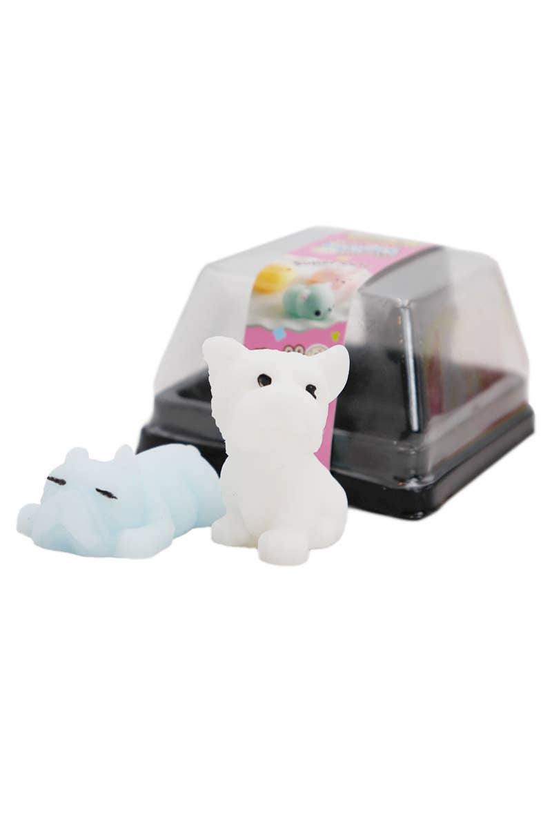Cap Zone - Wholesale Squishy Toy - Kids & Baby - Puppy Dog Soft Mini Mochi Squishy - 2 pcs Set2