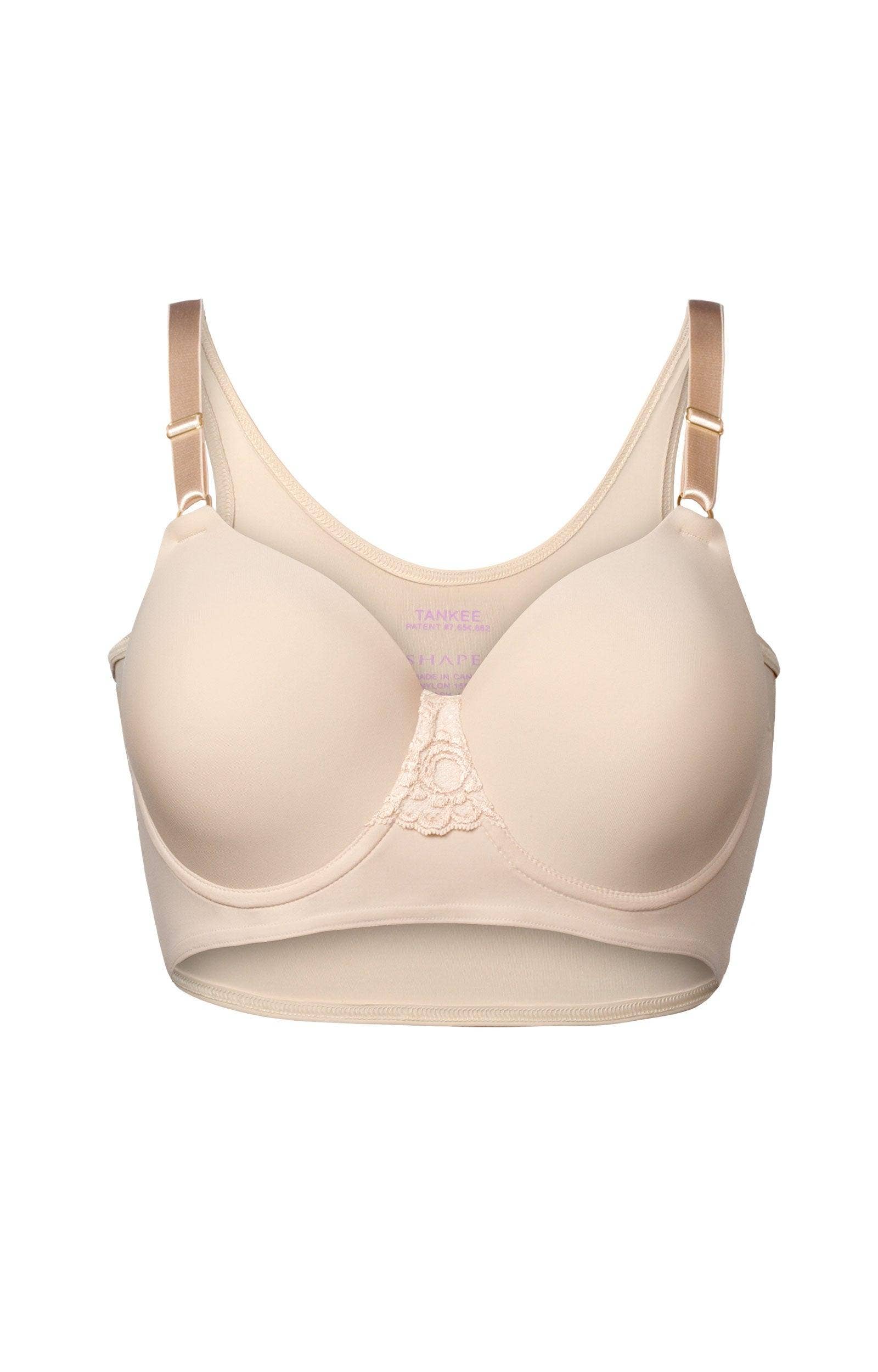 Shapeez - Wholesale Bra - Women's - The Tankee Short Full Coverage T-Shirt Bra with Underwire5