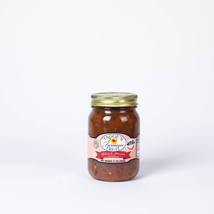 Black Bean Salsa Medium for wholesale by Tagge's Famous Fruit