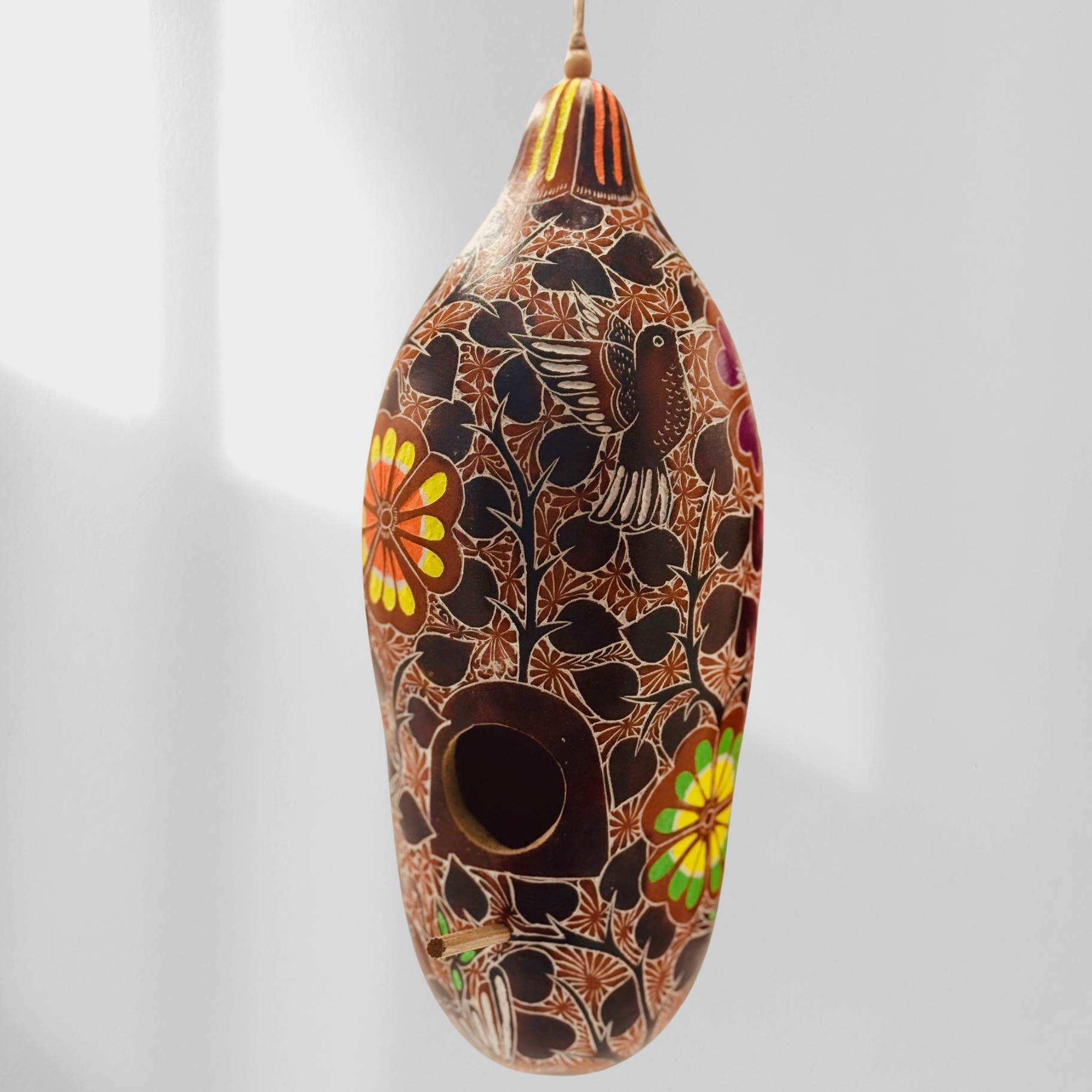 Blossom Inspirations - Wholesale Bird House - Forest Birdhouse Gourd20