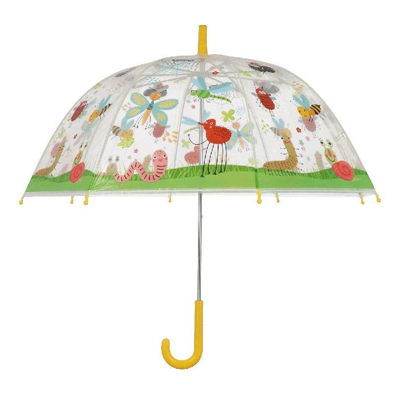 Esschert Design USA - Wholesale Umbrella - Kids - Children's Insect Transparent Umbrella1