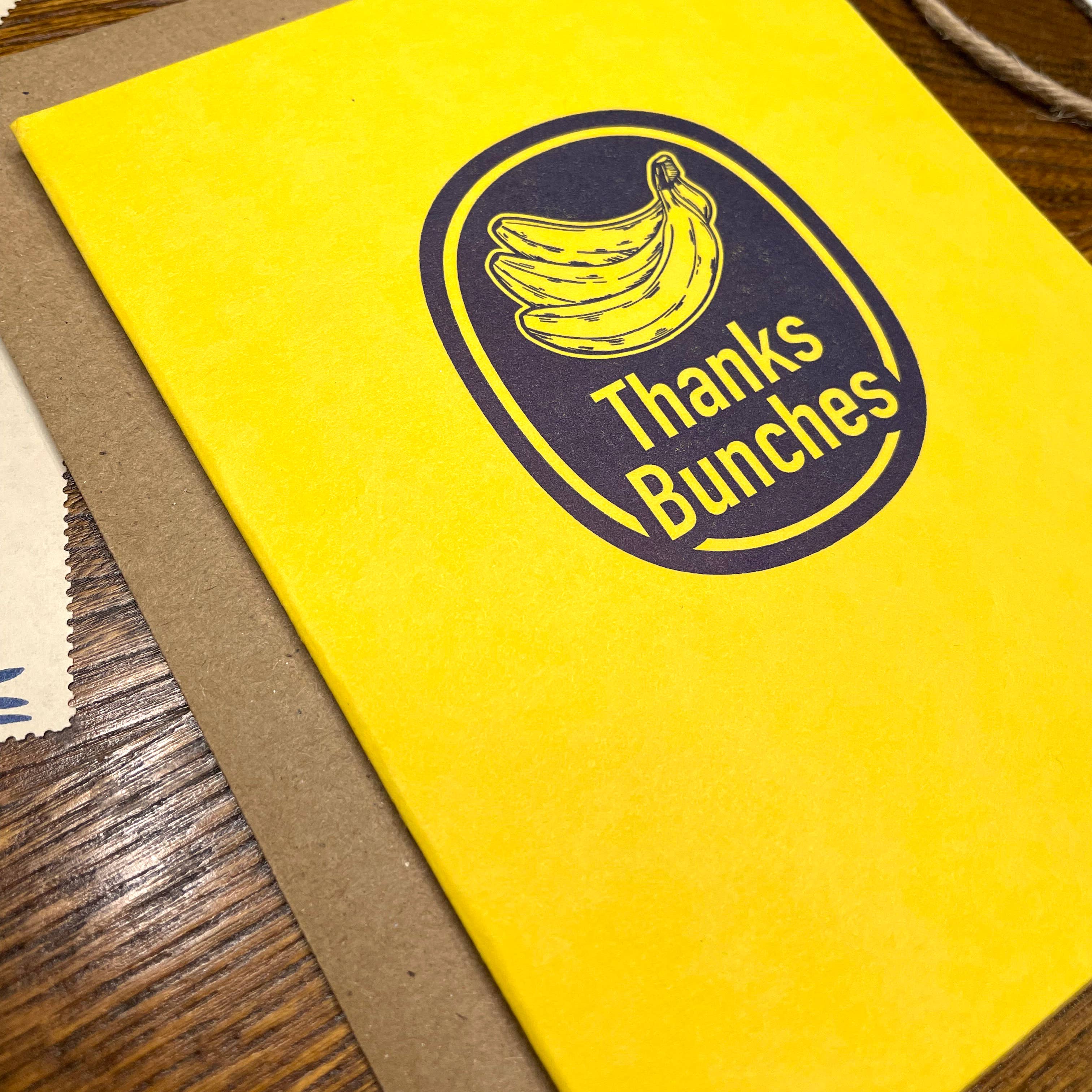 a. favorite design - Wholesale Thank You Card - thanks bunches1