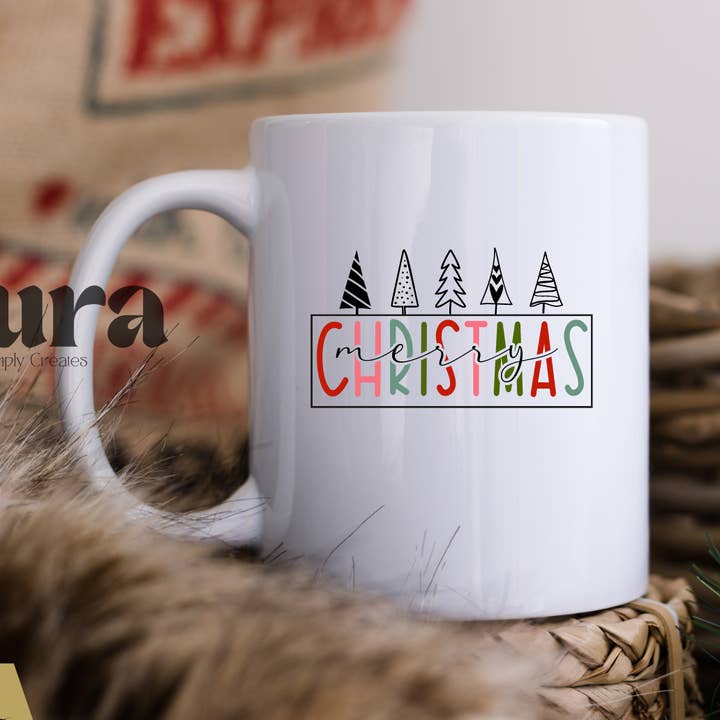 Julgran mugg för wholesale av Aura Simply Creates