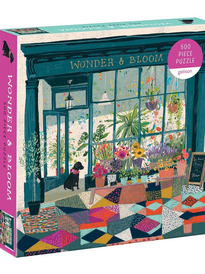 Wonder & Bloom 500 Piece Puzzle for wholesale by Chronicle Books