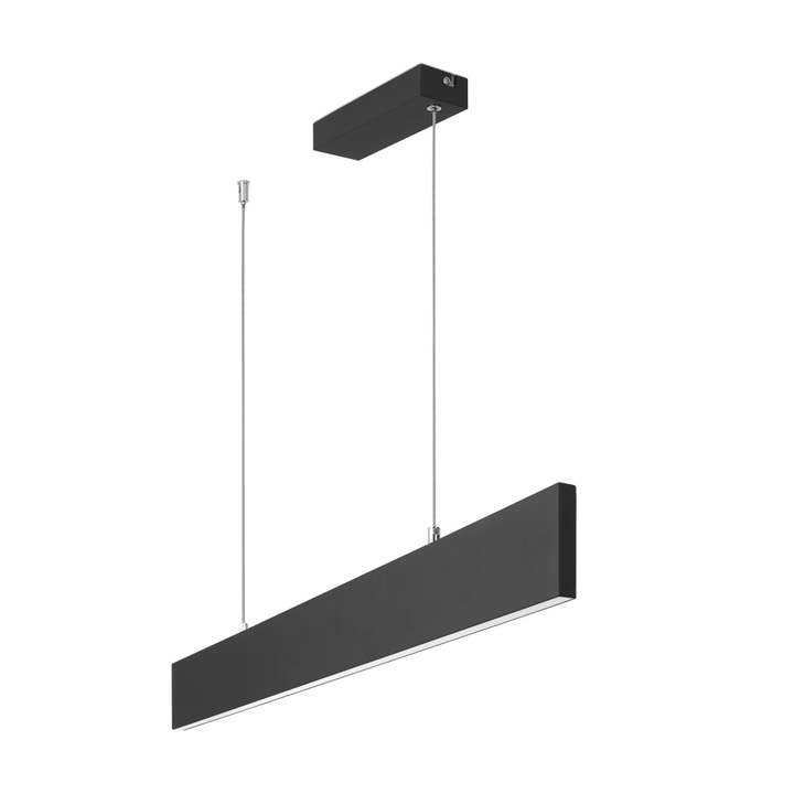Forlight – wholesale Ljuskrona/hängande ljus – Hängande Ip20 Thin Led 22.9W 3000K Svart 751Lm