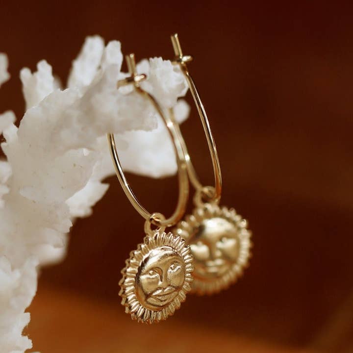 Allegra creolen voor wholesale door Kariboobijoux