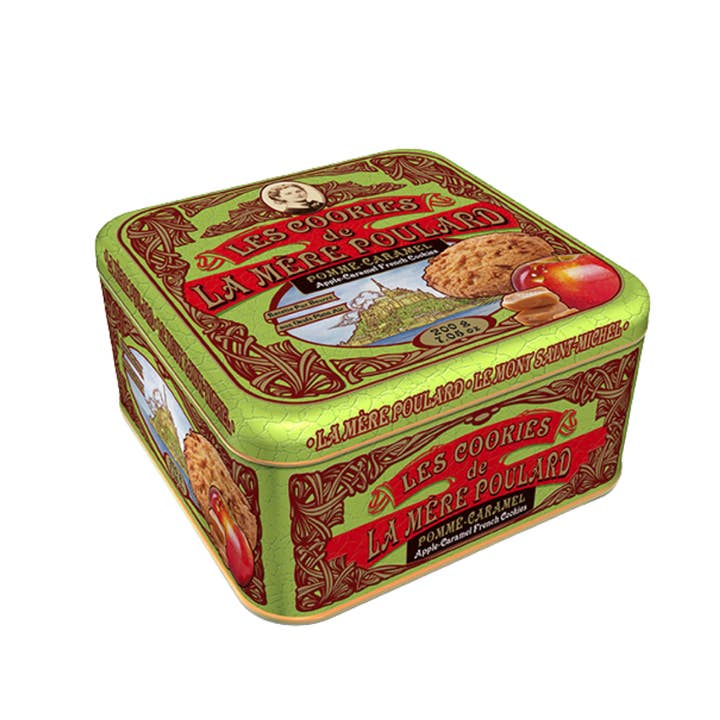 Biscuiterie La Mère Poulard - Wholesale Cookie - Collector Cookies Caramel Apple Half Box 200g0