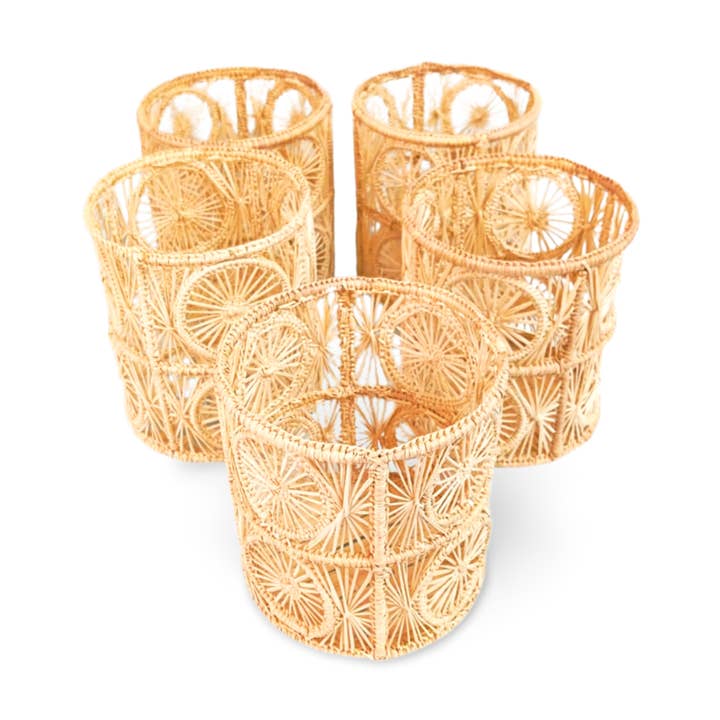 Moonlight Woven Candle Sleeve for wholesale by Macondo Forever