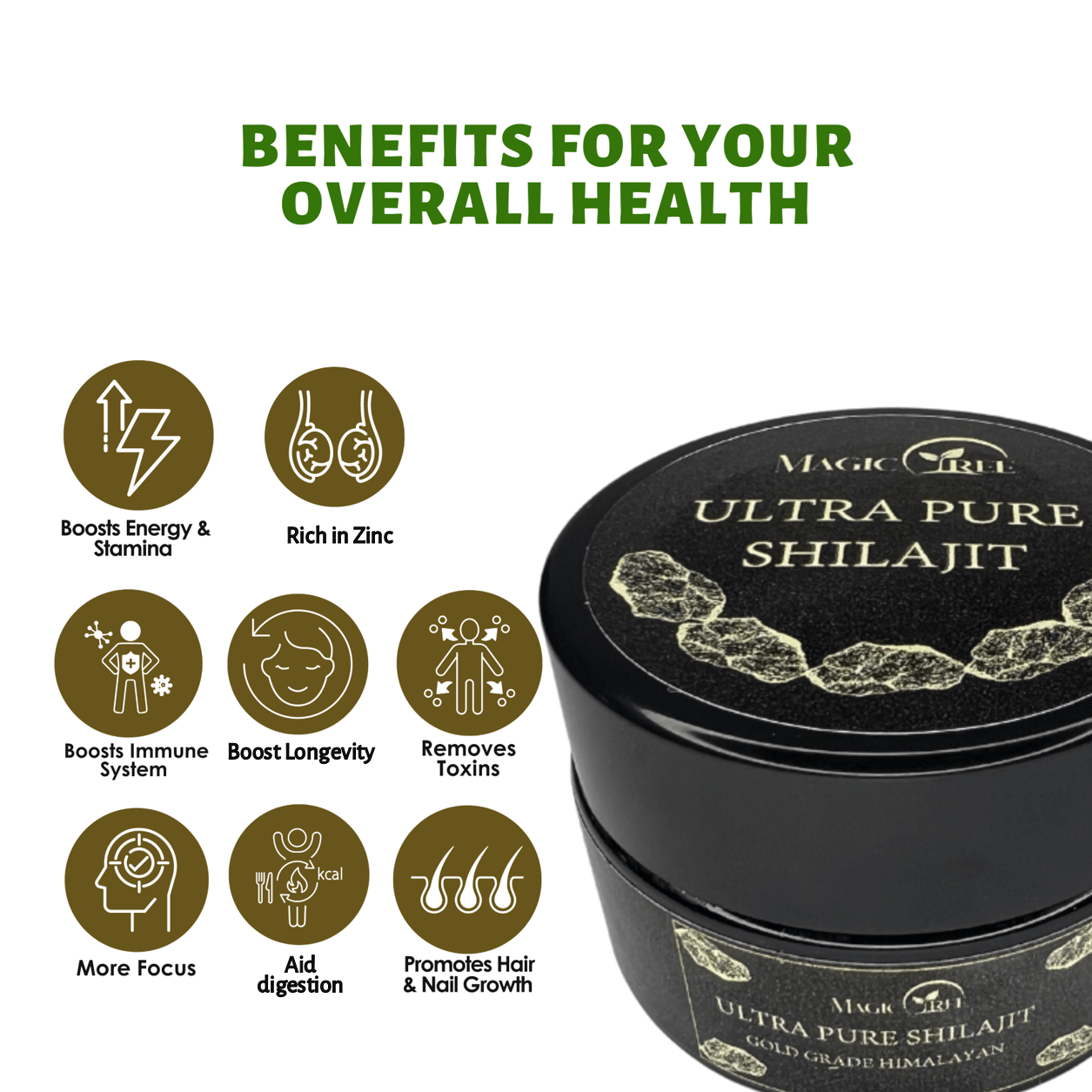 MagicTree Superfoods - Wholesale Oral Supplement/Vitamin - Ultra Premium Organic Shilajit4