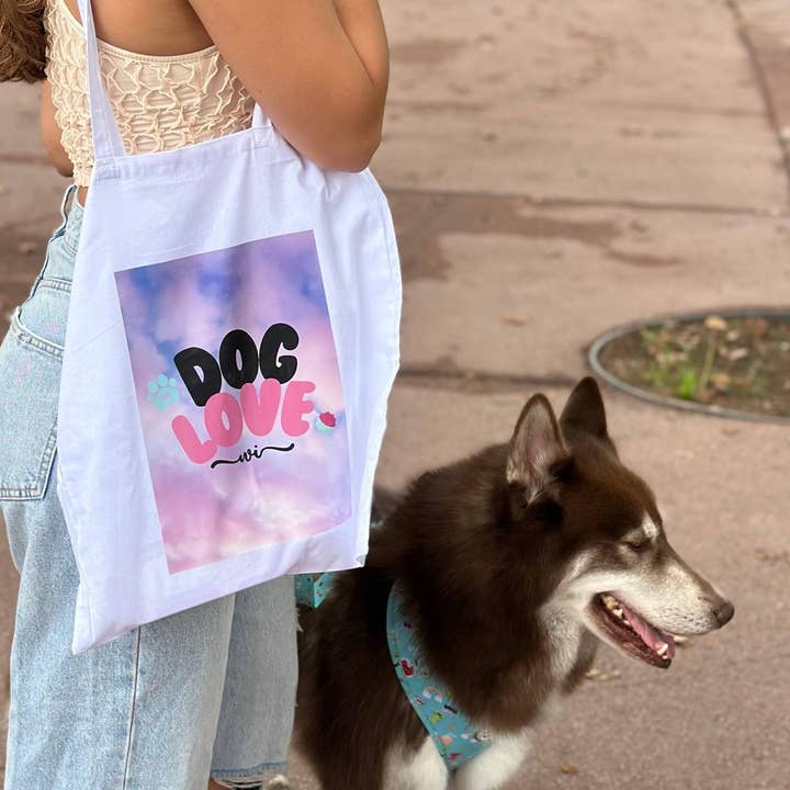 Wildbite Amantes Peludos - Wholesale Tote Bag - Women's - Tote Bag DOG LOVE0