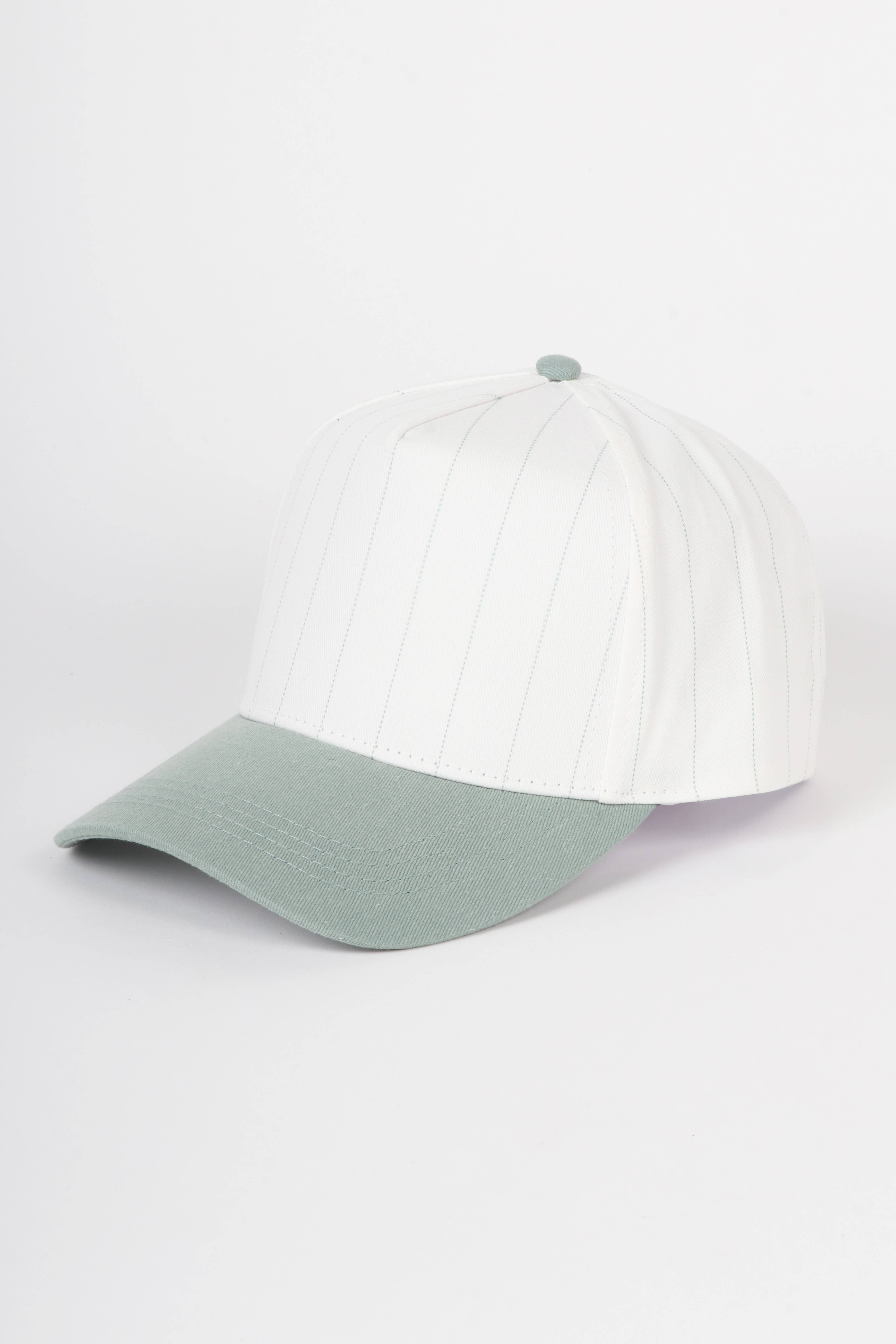 David And Young - Wholesale Baseball Cap - Unisex - Pinstripe Two-Tone Baseball Cap22
