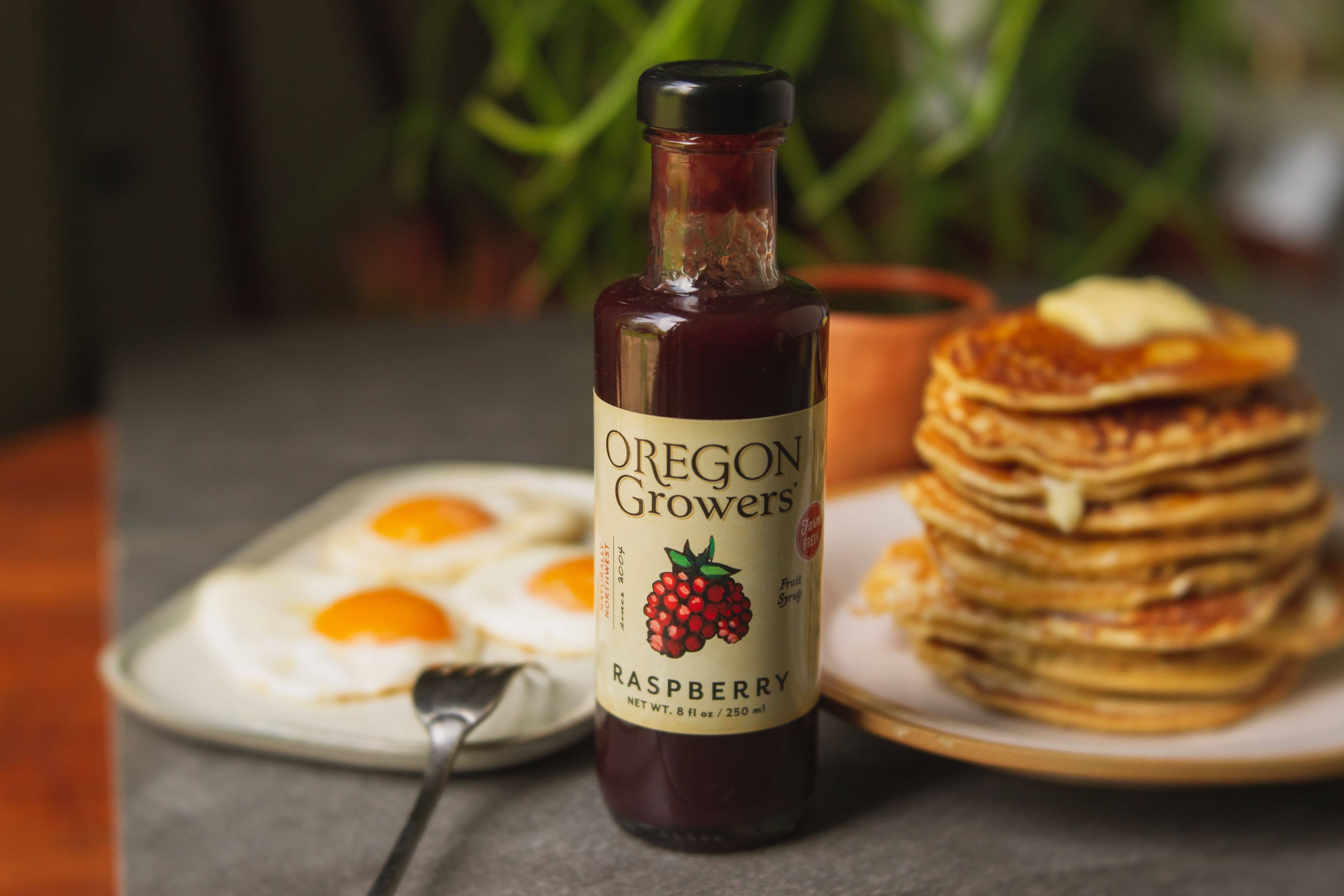 Oregon Growers - Wholesale Flavored Syrup - Raspberry Fruit Syrup2