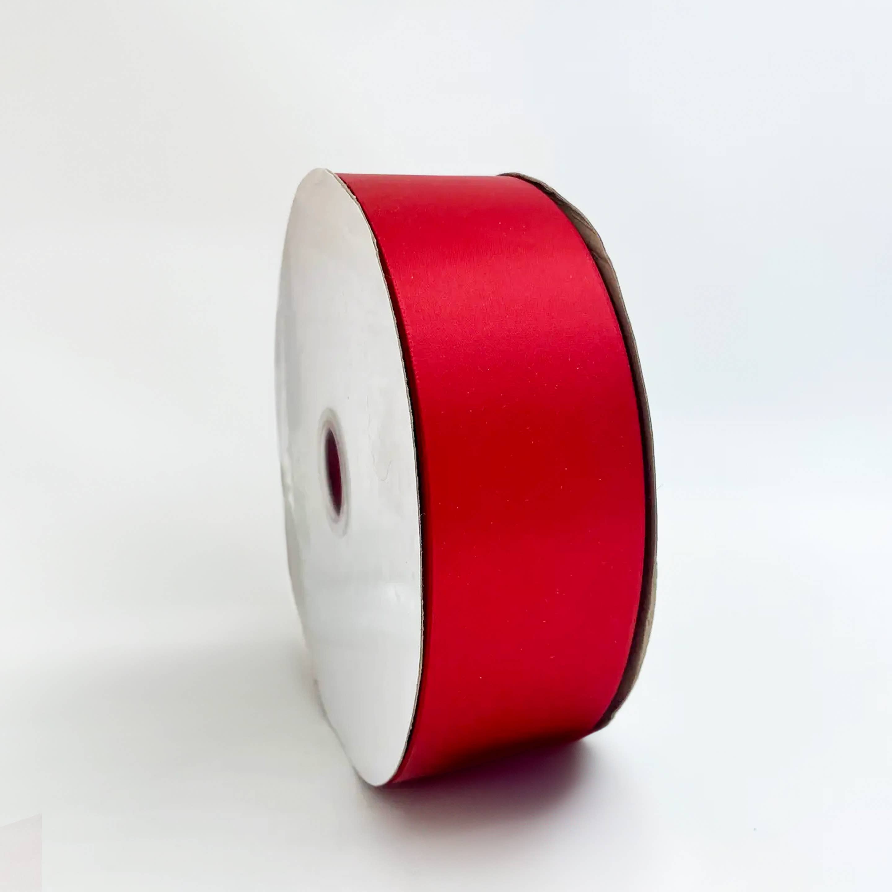 ByHome - Wholesale Ribbon - Gift Wrapping - 2.0" x 100 yds, wide double layered satin polyester ribbon3