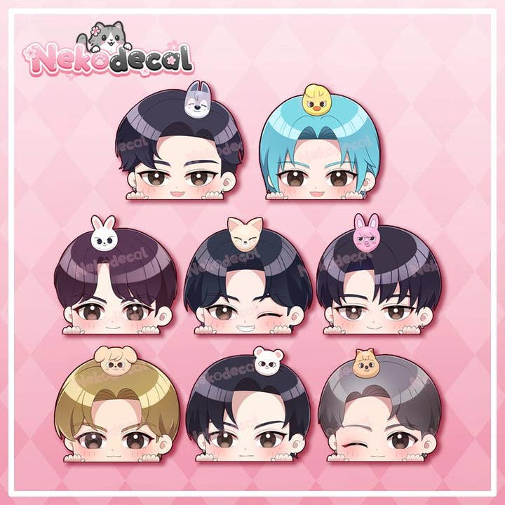 Nekodecal - Wholesale Sticker - Chibi Stray Kids Peekers