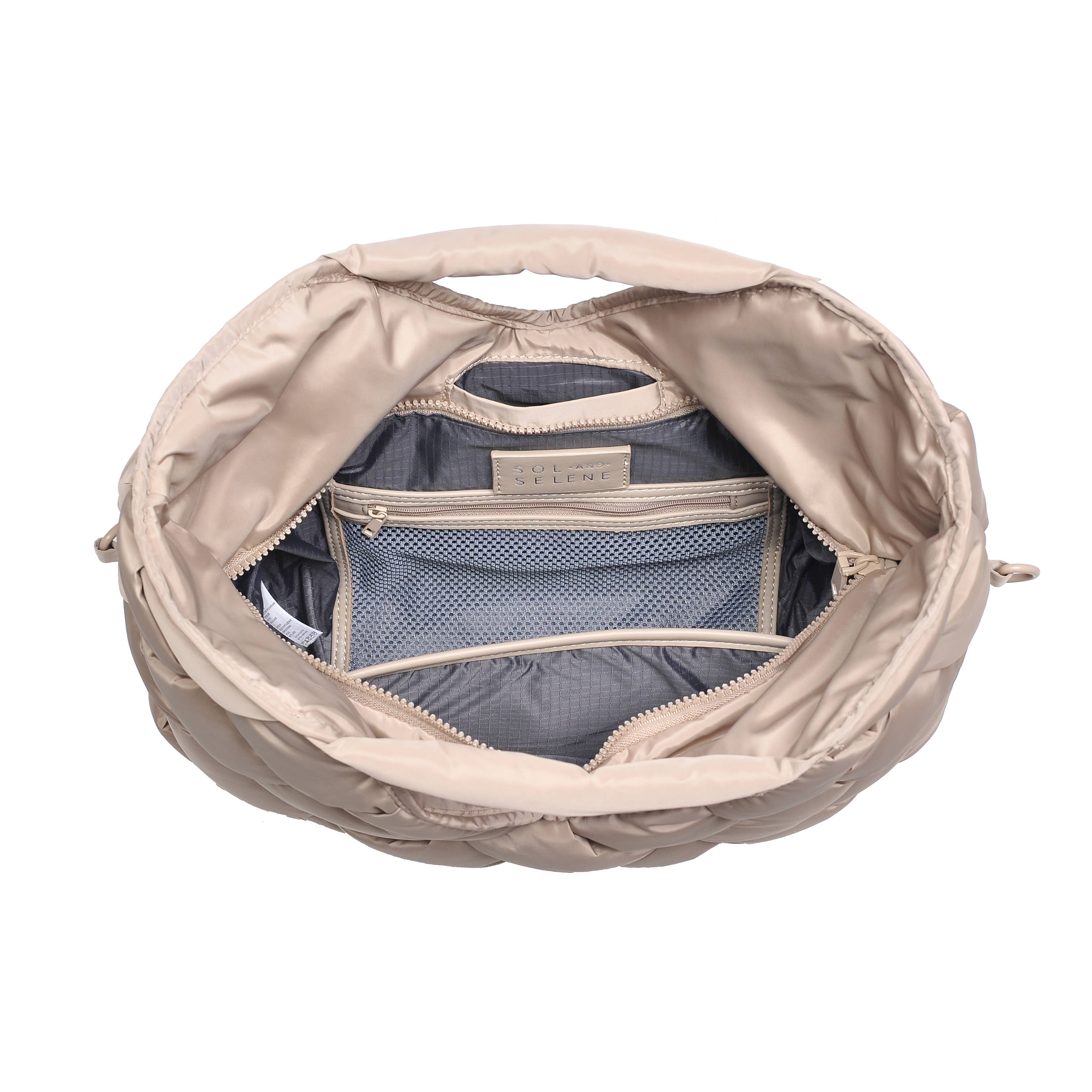 Sol and Selene - Wholesale Tote Bag - Women's - Revelation Woven Nylon Tote Crossbody34