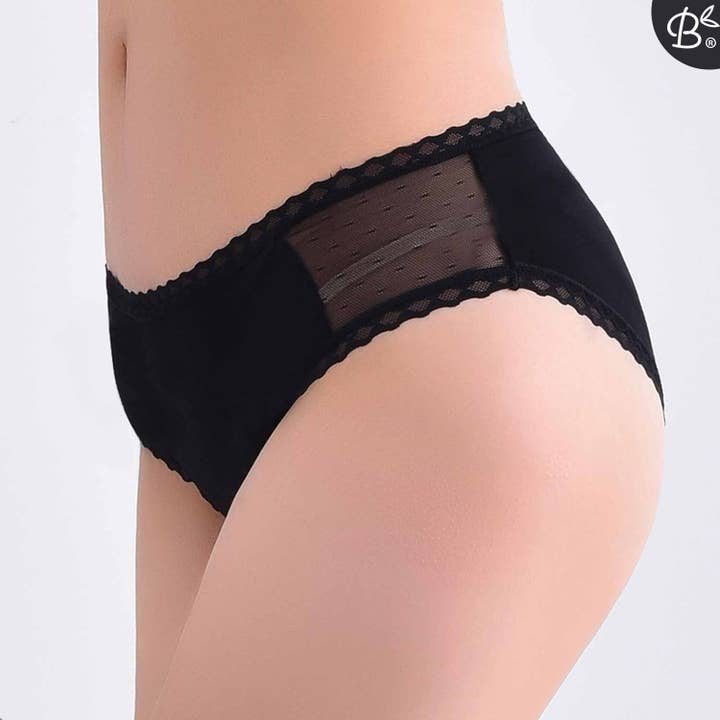 Bamboozy x Cosmeau - Wholesale Period Underwear - Women's - Bamboozy Menstrual Underwear Style 2 Bamboo Lily