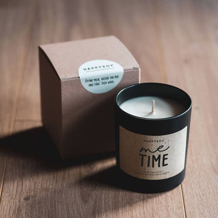 Happysoy - Wholesale Jar/Filled Candle - scented candle | Me time4
