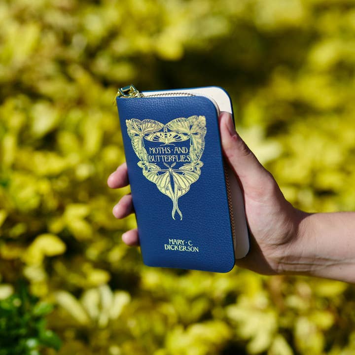 Well Read Company - Wholesale Wallet - Women's - Moths and Butterflies Wallet Purse1