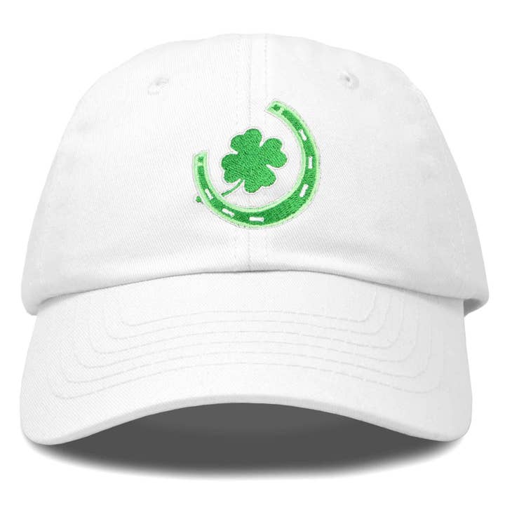 Dalix - Wholesale Baseball cap – Women's - DALIX St. Patricks Lucky Horseshoe Hat Men Womens Embroider