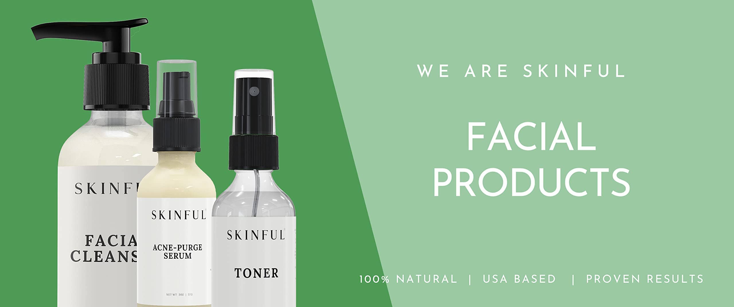 Skinful – wholesale Ansiktstoner – Skinful Facial Toner - Face Mist Hydrating Spray Toner för ansikte - Witch Hazel Toner för ansikte - 2oz1