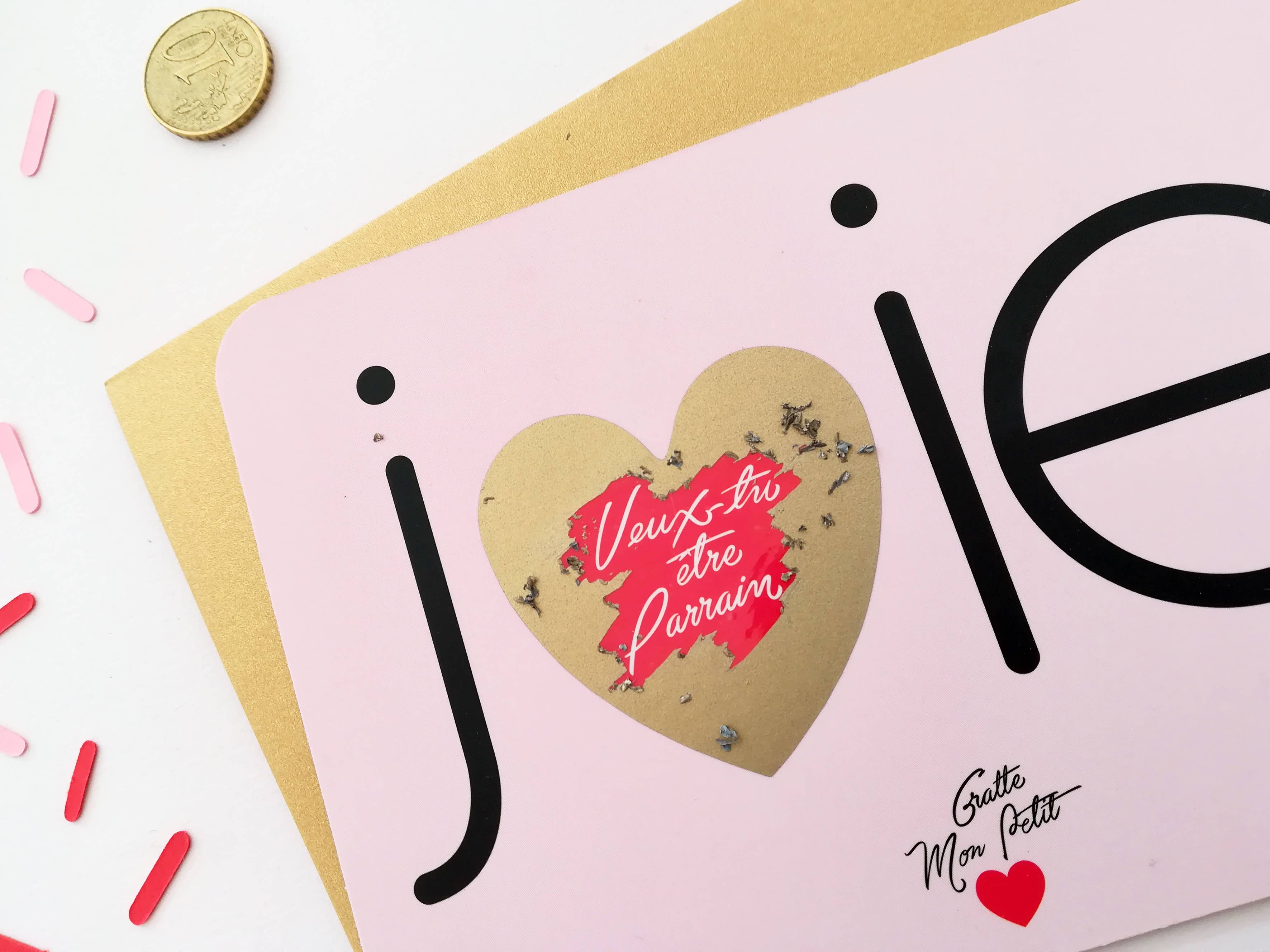 Pamela Loops - Wholesale Baby Card - Carte à gratter "Veux-tu être marraine ?"4