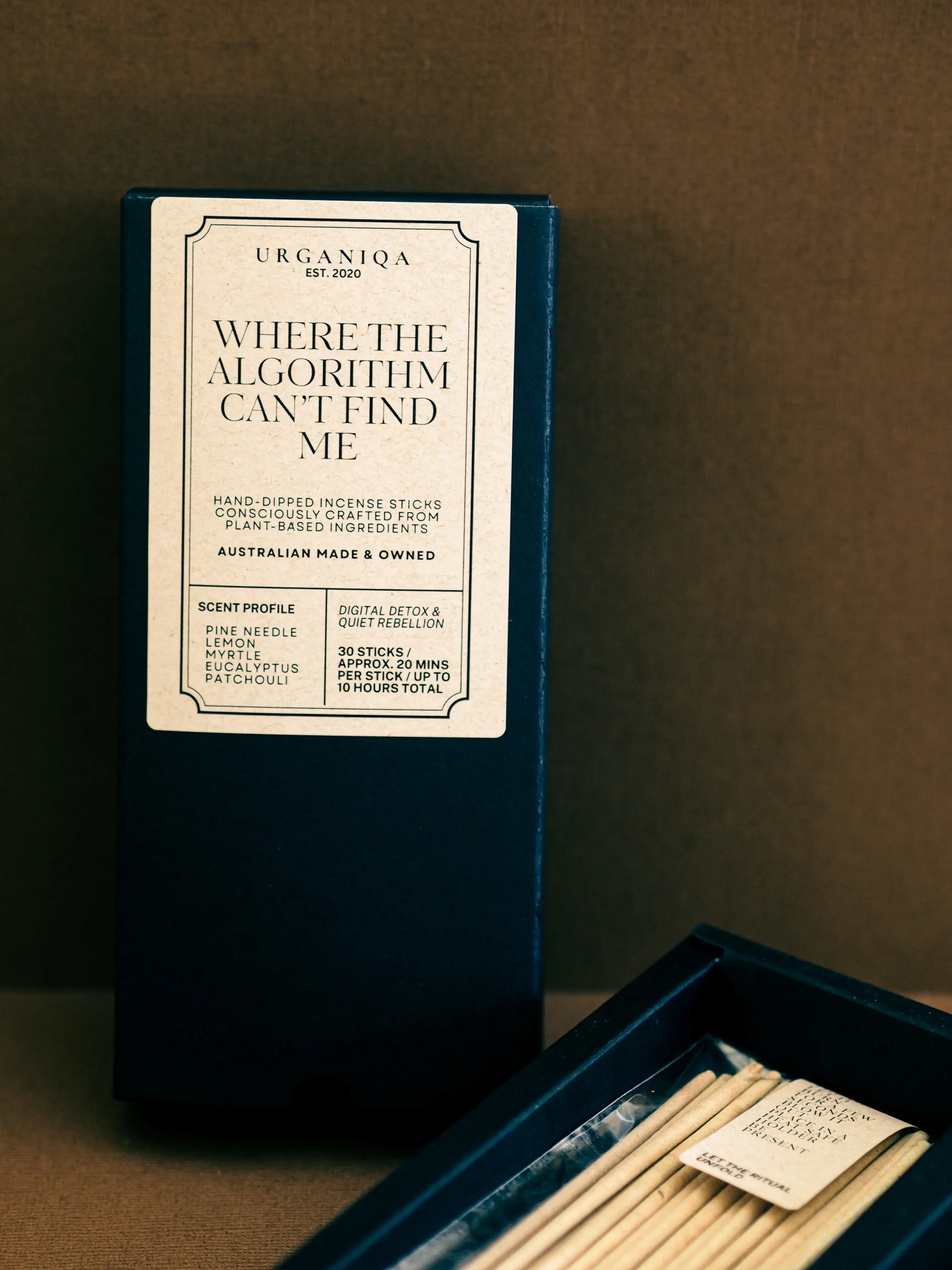 Urganiqa - Wholesale Incense - Where the Algorithm Can't Find Me Incense | Grounded Collection4