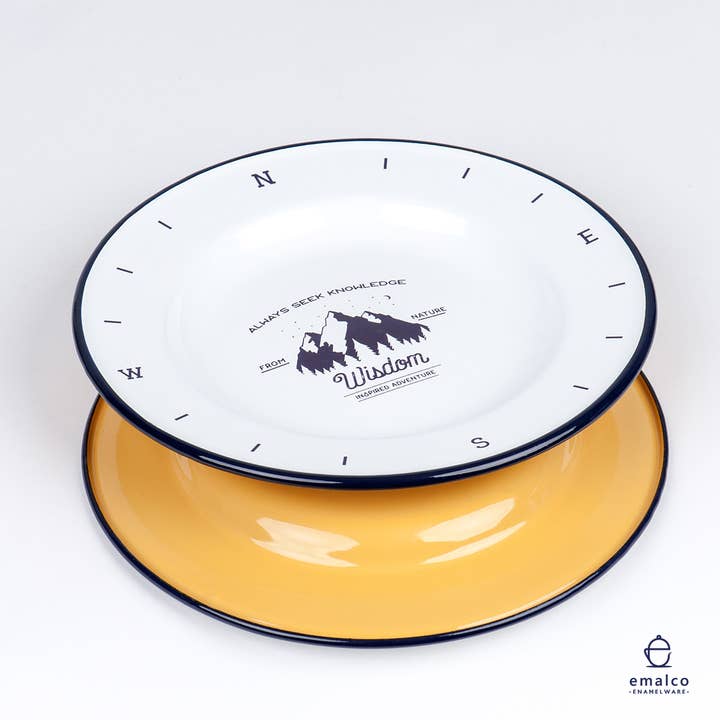 Emalco Enamelware - Wholesale Dinner Plate - 9.5'' Dinner Plate | WISDOM