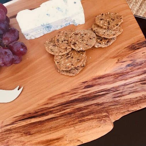 Live Edge Salvage Wood Serving Board for wholesale by Shefford Woodlands
