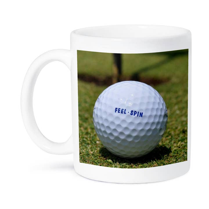 3dRose – wholesale Coffee mug – 3dRose, Golf Ball on the Green Design Print, Mug8