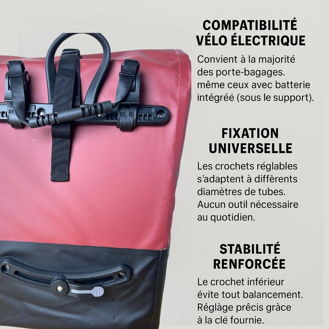 BADAWIN - Wholesale Biking Accessories - Ancel Badawin Saddlebag/Bicycle Luggage Carrier10