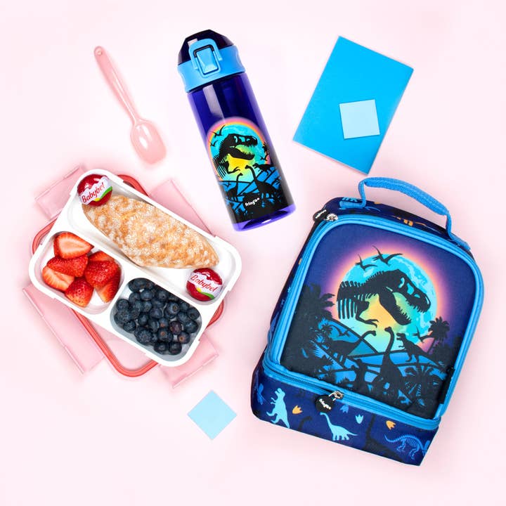 Fringoo Group Ltd - Wholesale Water Bottle - Flip Top Water Bottle 600ml - Dinosaur Moon4