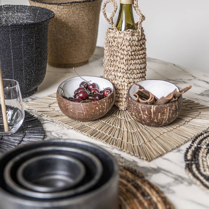 Bazar Bizar Living - Wholesale Placemat - The Alang Alang Placemat - Rectangular - Natural