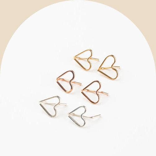 Bobby Pin - Coração por atacado de Aspera Jewelry