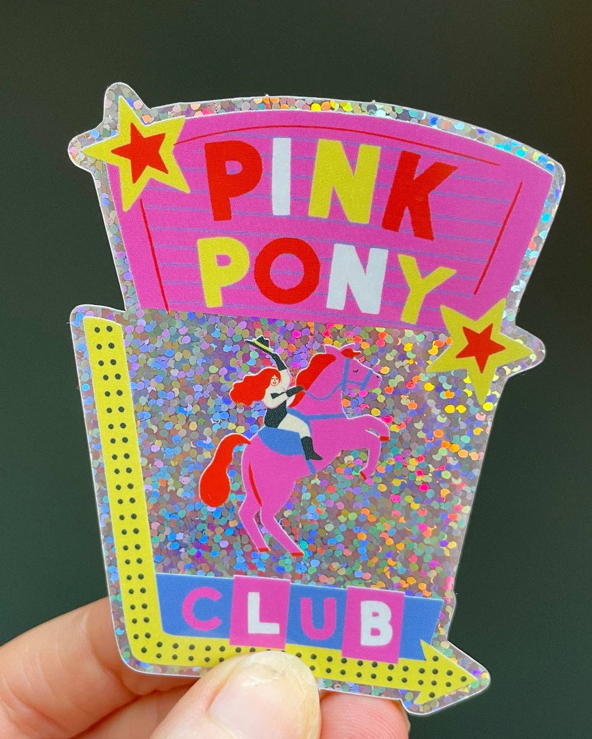 naomi wilkinson illustration - Wholesale Sticker - Pink Pony Club Sticker0