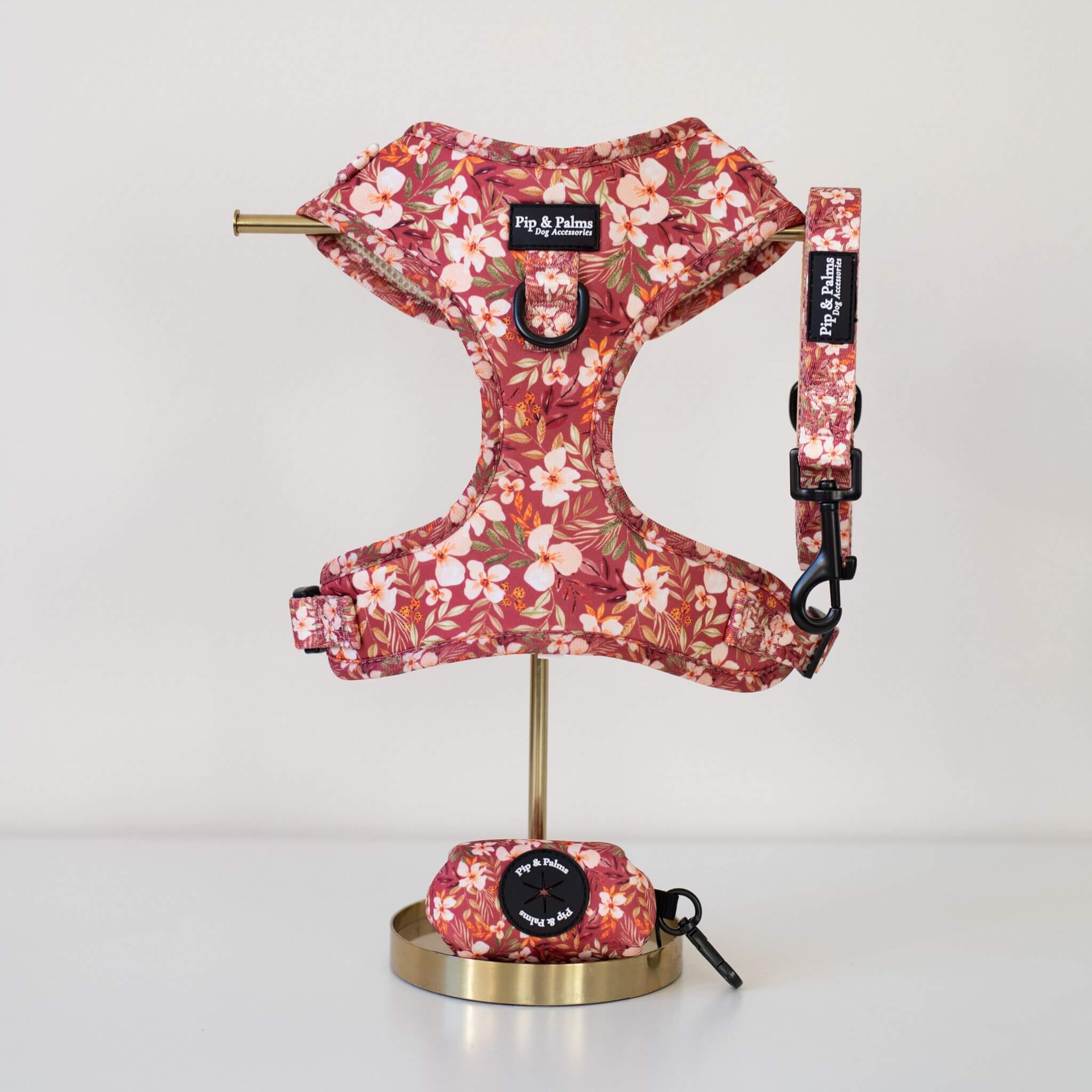 Pip and Palms - Wholesale Pet Harness - Dog - Dog Harness Fallen Flowers3