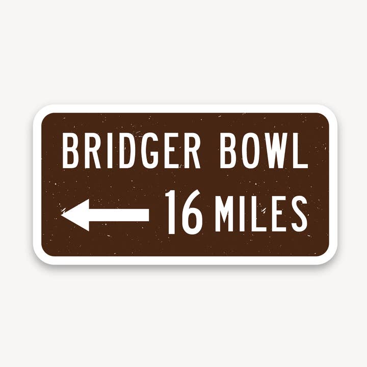 Summit Supply Shop - Wholesale Sticker - Ski Bridger Bowl0