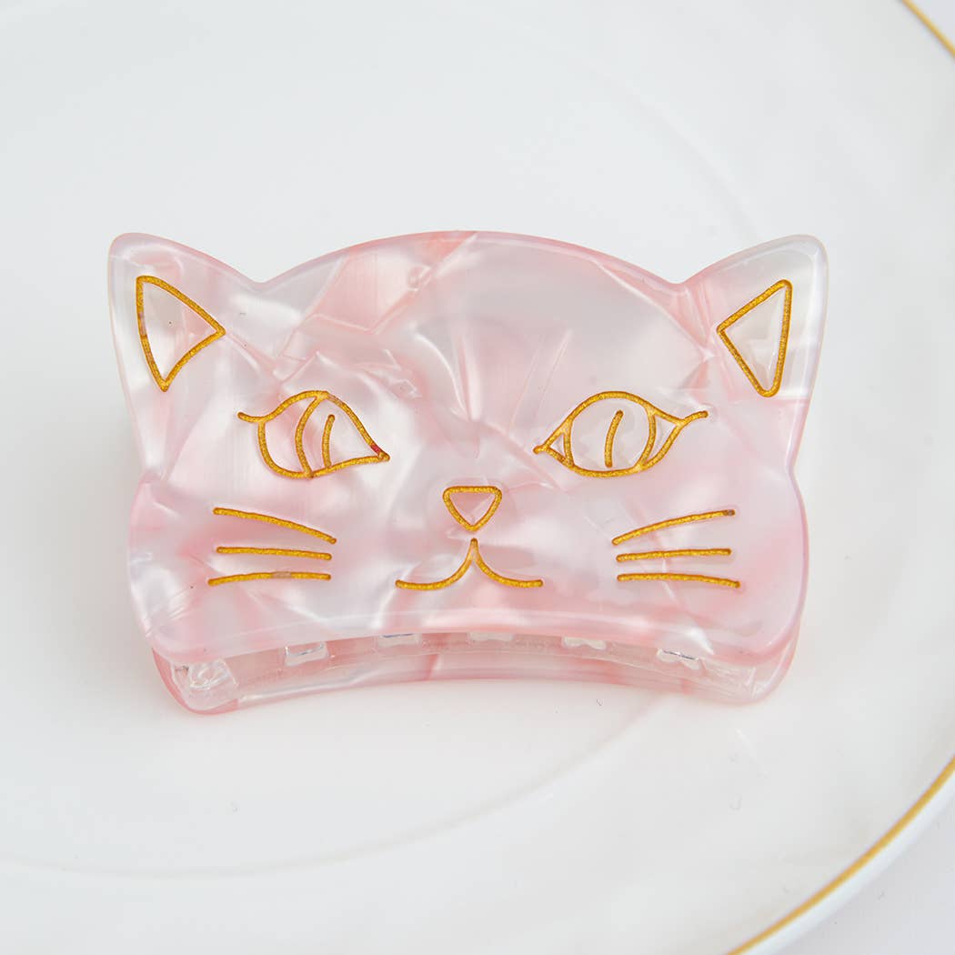TheDivaSoap - Wholesale Hair Clip - Women's - Acrylic Cute Cat Claw Clip8