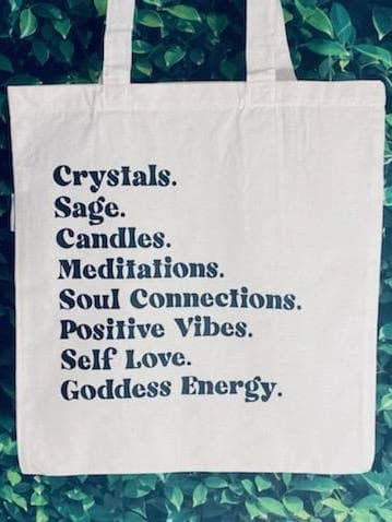 100% Organic Cotton Totes for wholesale by Collective Curiosities