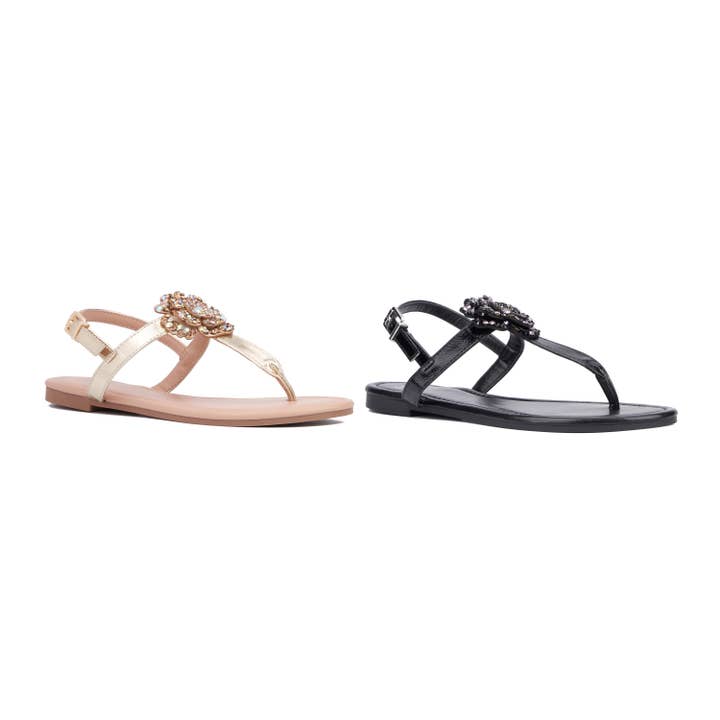 New York & Company Women's Ailis Flat Sandal for wholesale by S3 Holding
