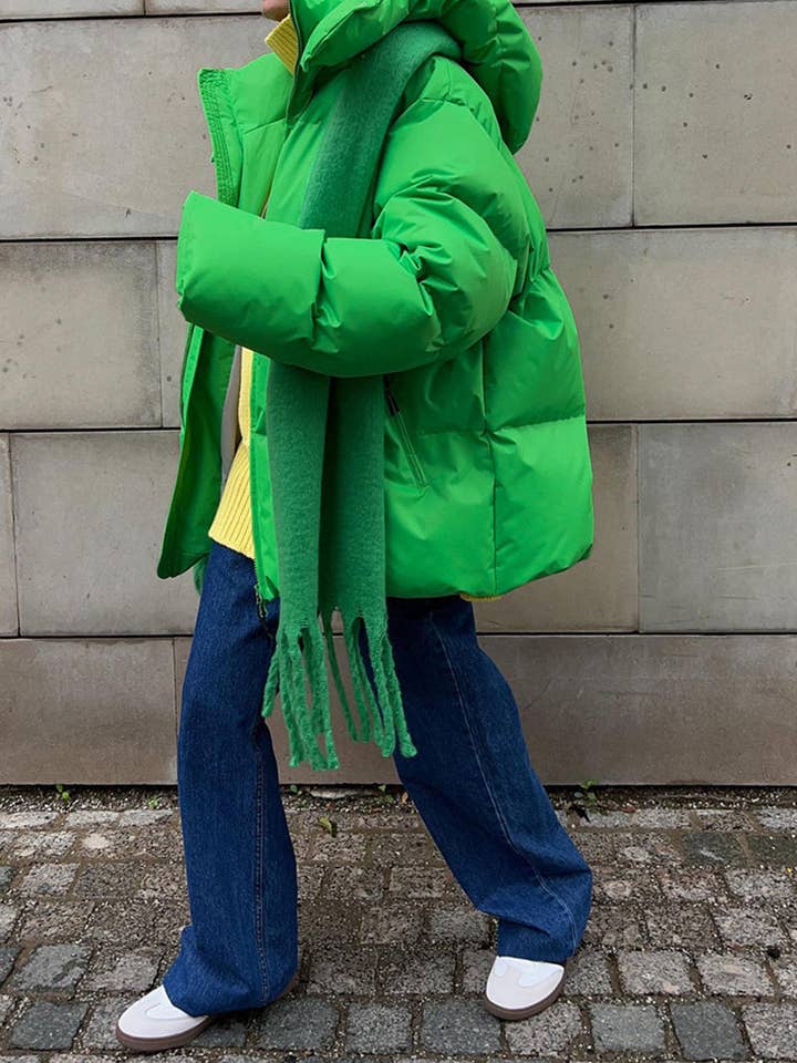 safistyle - Wholesale Puffer Jacket - Women's - Oversized Hooded Puffer Jacket3