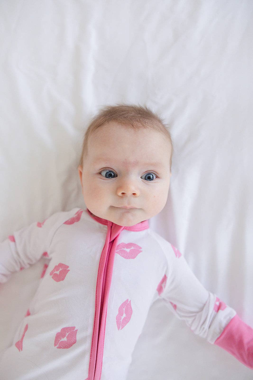 Blush Lotus - Vente Barboteuse – bébé - Bisous - Zippy2