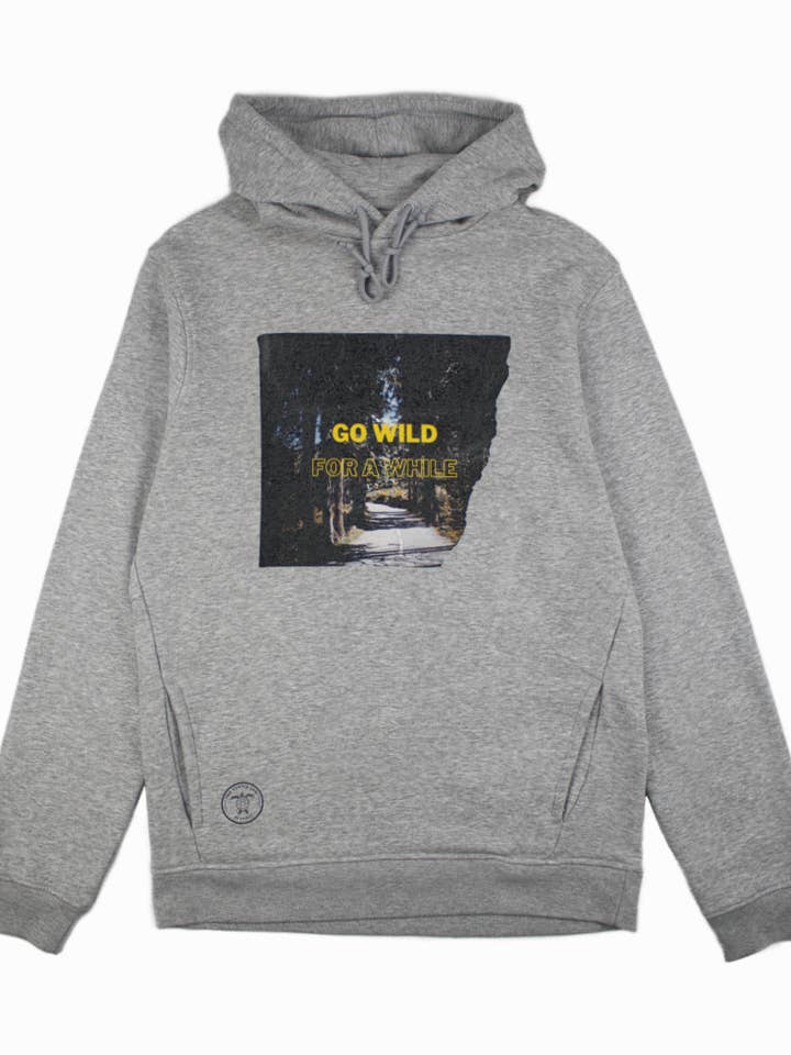 Camisola com Capuz para Homem em Algodão Orgânico - Cinzento por atacado de The Turtle Lab Shop