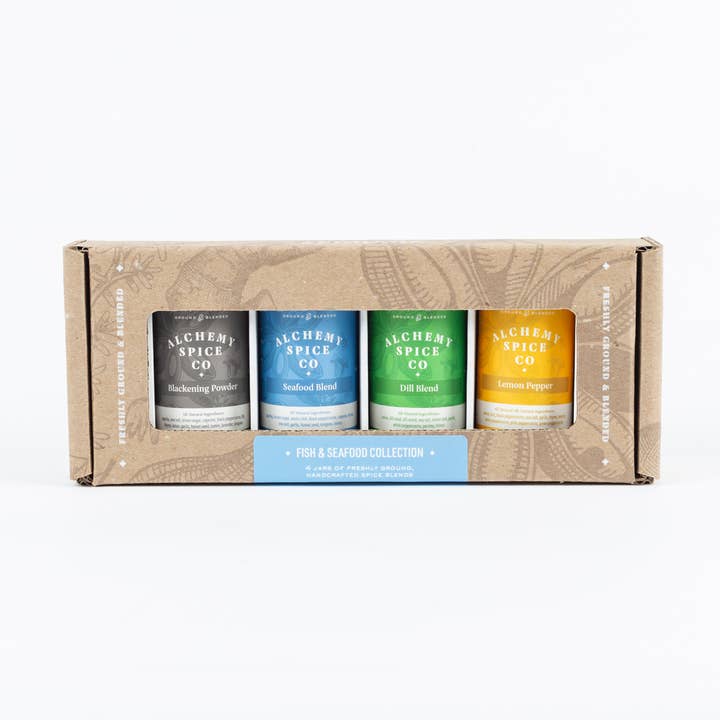 Fish & Seafood collectie voor wholesale door Alchemy Spice Company